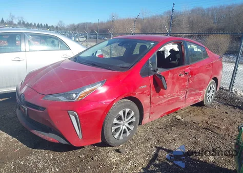 2020 Toyota Prius Le Awd-E z USA, uszkodzony, nr VIN JTDL9RFU1L3018852